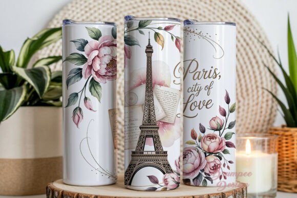 Download Paris City of Love Tumbler Wrap PNG - City of love Collection